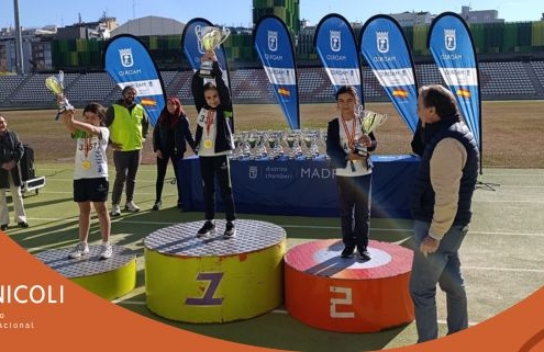 Alumnos del Colegio Internacional G Nicoli en el Cross Chamberí