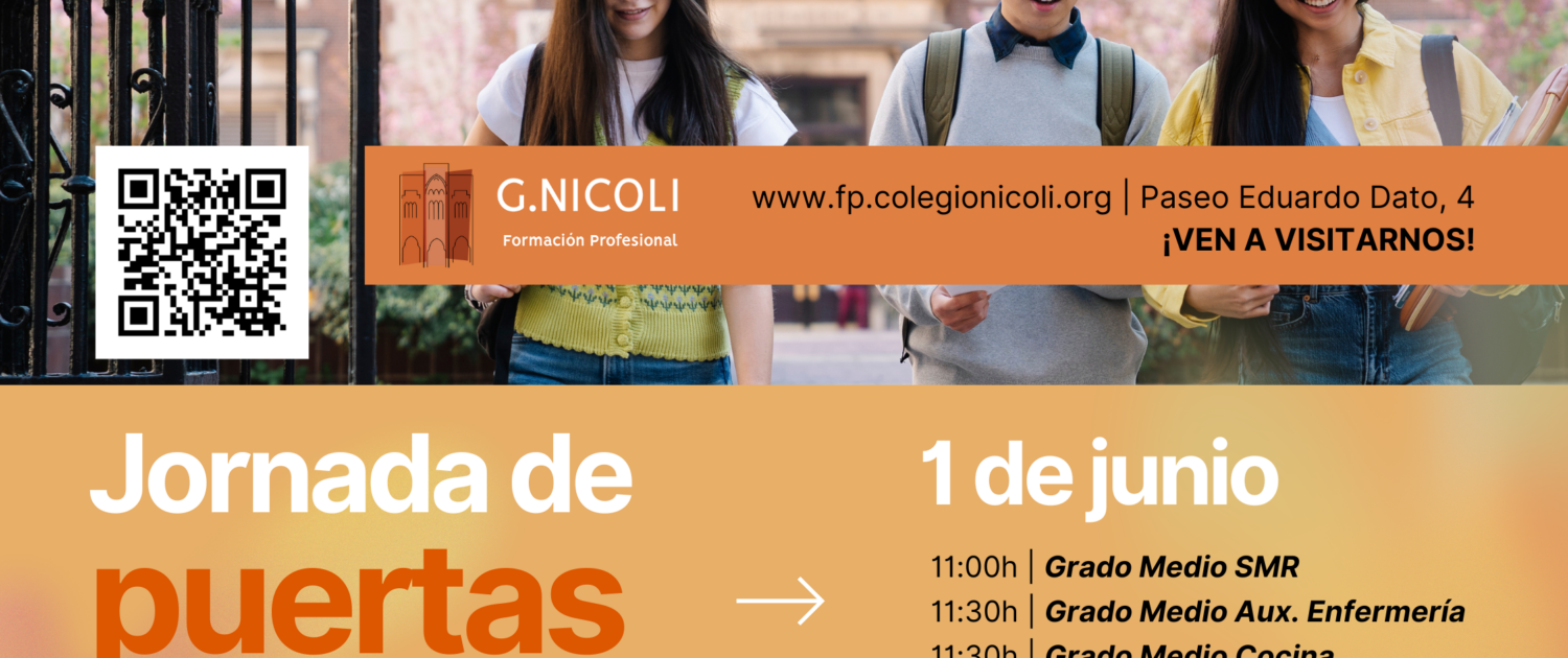 Jornada de puertas abiertas de FP del Colegio Internacional G Nicoli.