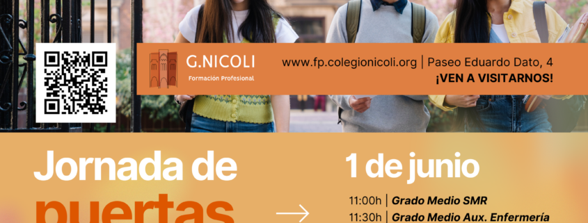 Jornada de puertas abiertas de FP del Colegio Internacional G Nicoli.