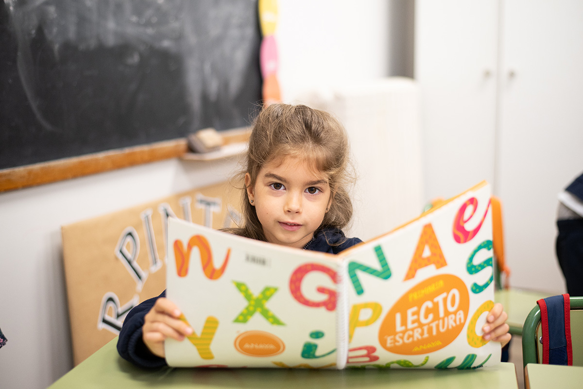 Lectura guiada en primaria del Colegio Internacional G Nicoli.