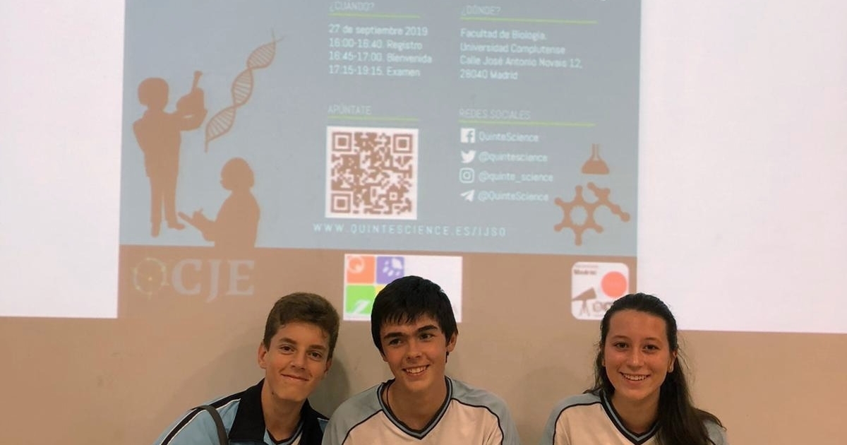  Alumnado del Colegio Internacional G Nicoli participando en las Olimpiadas académicas juveniles