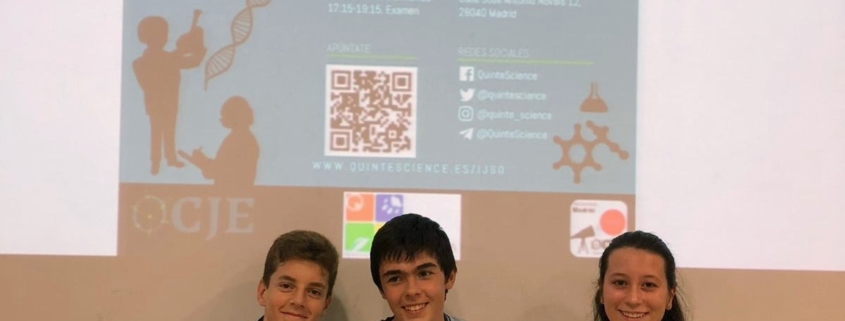 Alumnado del Colegio Internacional G Nicoli participando en las Olimpiadas académicas juveniles