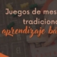 Juegos de mesa tradicionales en actividad educativa del Colegio Internacional G Nicoli.